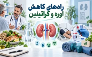 راه‌های پایین آوردن اوره و کراتینین چیست؟